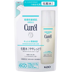 【医薬部外品】キュレル 潤浸保湿 化粧水 I ややしっとり つめかえ用(130ml) 花王 Kao Curel ローション 乾燥性敏感肌 肌荒れ 消炎 セラミド 潤い うるおい 保湿 弱酸性 無香料 無着色 アルコールフリー