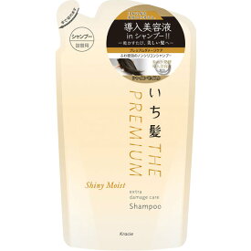 いち髪 プレミアム エクストラダメージケアシャンプー シャイニーモイスト 詰替用(340ml) 詰め替え　ナチュラルケアセレクト　シャンプー　 ふんわりさらさらケア　コンディショナー　ダメージ補修 しっとり 酒粕エキス 米ぬか