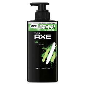 ユニリーバ フレグランス ボディソープ キロ アクアグリーンの香り ポンプ370g AXE(アックス) 男性用(メンズ)