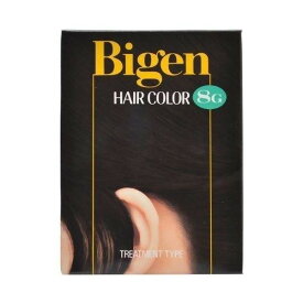 ビゲン ヘアカラー 自然な黒色 8G(40ml+40ml) カラーリング剤 白髪染め 女性用