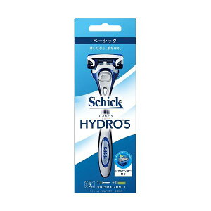シック Schick ハイドロ5 ベーシック 本体刃付き+替刃1コ 髭剃り ひげそり 剃刀