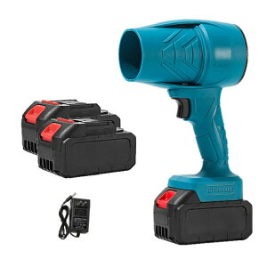 ブロワー 強力 洗車 PSE認定 バッテリー21V* 2個搭載 32000RPM マキタ電池互換 高速回転 無段階変速 コードレス ブロワー 50m/s大風速 最強 12枚大ファンブレードターボブロワー 小型 庭掃除/落ち葉