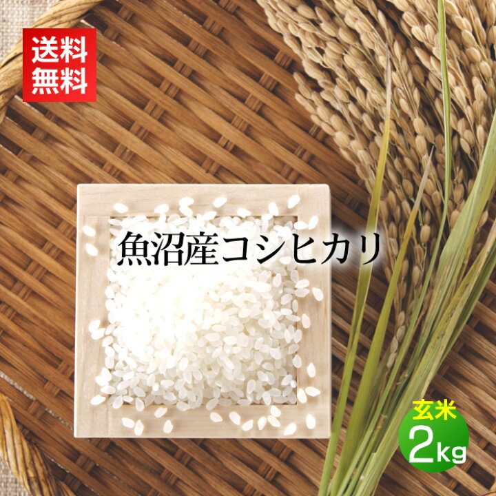 楽天市場】魚沼産コシヒカリ 南魚沼産 玄米 2kg／令和7年産 新米 魚沼 