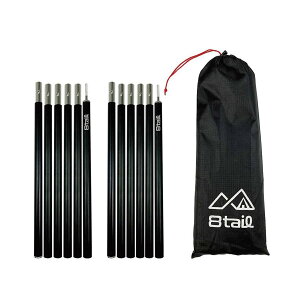8tail KOKIZAMI POLE �R�L�U�~�|�[�� �A���~ 6�{2�Z�b�g �A�E�g�h�A �e���g �\�� �L�����v