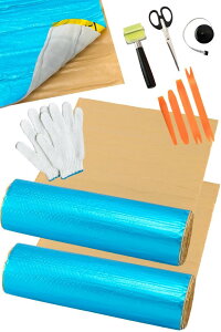 デッドニング制振シート【国際認証品】施工キット付属 5m単品 or 5m×2ロール