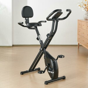 フィットネスバイク 静音 エアロバイク 家庭用 折りたたみ 小型 心拍数計測 トレーニングバイク ダイエット 背もたれなし or 背もたれあり