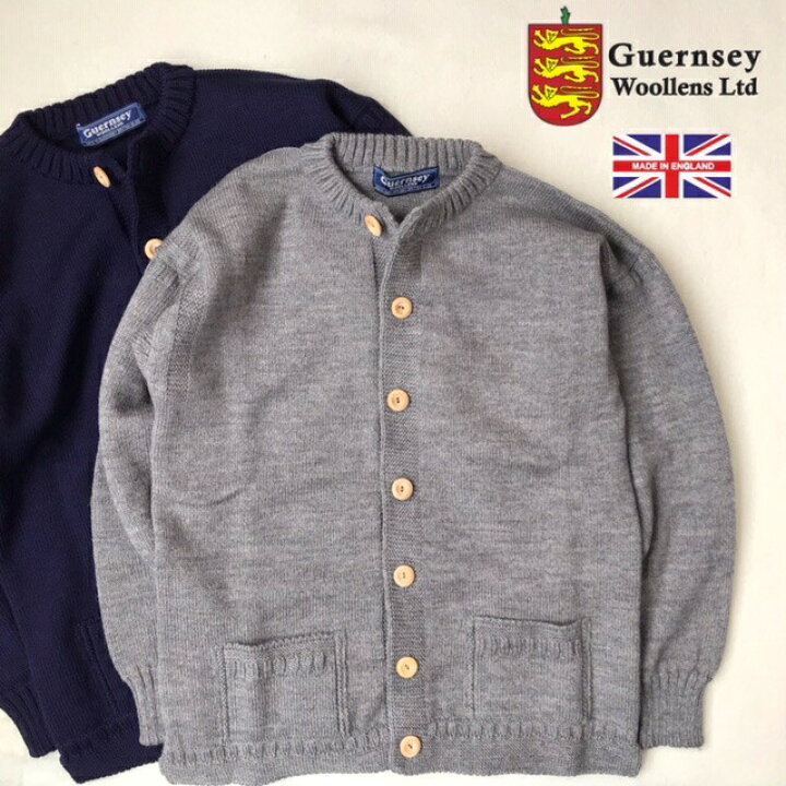 楽天市場】イギリス製 送料無料 GUERNSEY WOOLLENS【ガンジー 