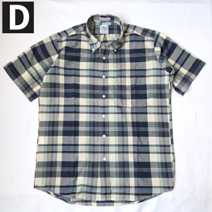 楽天市場】送料無料 BAGGY【バギー】2 SN MADRAS B.D S/S 半袖 
