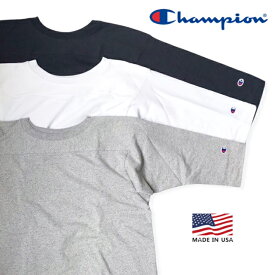 アメリカ製 送料無料 CHAMPION【チャンピオン】T1011 FOOTBAL TEE フットボール 七分袖 Tシャツ メンズ(男性用)【smtb-m】