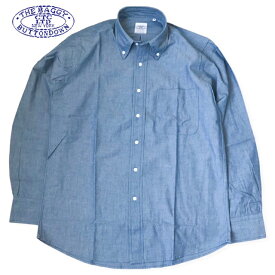 送料無料　BAGGY【バギー】2 SN CHAMBRAY B.D L/S 長袖 B.D シャンブレーシャツ ボタンダウンシャツ ブルー 長袖シャツ メンズ(男性用)【smtb-m】