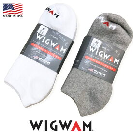 アメリカ製 WIGWAM【ウィグワム】 S1042 3P SOCKS 3足パック ローカットソックス Mサイズ 靴下メンズ(男性用)