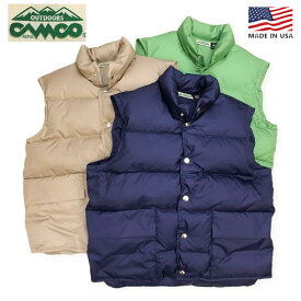 アメリカ製 送料無料 CAMCO【カムコ】BERING VEST ベーリング ベスト ダウン メンズ(男性用)【smtb-m】