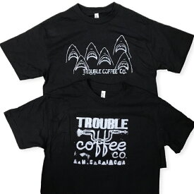 送料無料 TROUBLE COFFEE【トラブル コーヒー】 P-TEE 半袖 プリントTシャツ メンズ(男性用) 【smtb-m】