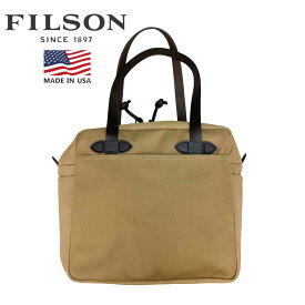 アメリカ製 送料無料 FILSON【フィルソン】261 ZIP TOTE ジッパー付き トート バッグ メンズ レディース (男女兼用)【smtb-m】