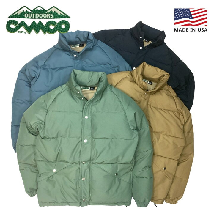 楽天市場】アメリカ製 送料無料 CAMCO【カムコ】CASCADE DOWN JACKET 