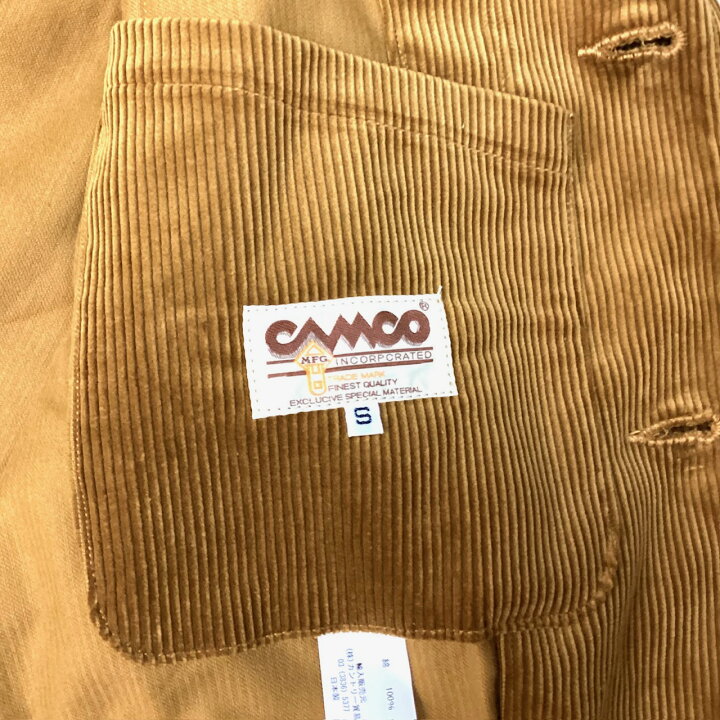 楽天市場】送料無料 CAMCO【カムコ】CORD 3B JACKET センターベント 