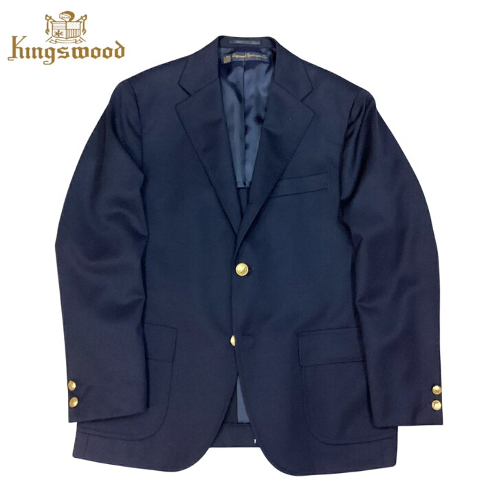楽天市場】送料無料 KINGS WOOD【キングス ウッド】NEW NAVY BLAZER 