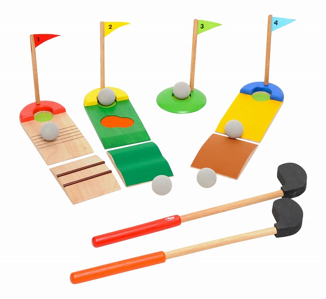 パター 室内 木のおもちゃ 送料無料 子供用 新着 エトボイラ ゴルフセット 公式の