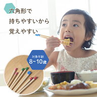 六角知能箸(無地) 小学3・4年生用 持ちやすい 箸 六角箸 こども 子供 せいわ 正規品 日本製 子ども お箸 …