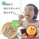 【楽天1位！】六角知能箸（無地） 持ちやすい 箸 六角箸 こども 子供 せいわ 正規品 日本製 子ども お箸 練習 おけい…