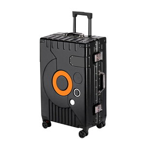 キャリーケース スーツケース 超軽量 機内持込 アルミフレーム風 6色展開 TSAロック 耐圧力 耐衝撃 静音キャスター 旅行 出張 修学旅行 レディース メンズ ブラック ホワイト