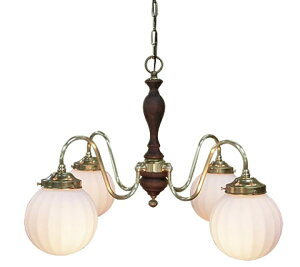 アンティークシャンデリア クロエChloe 4灯 ホワイトガラス リビング ダイニング 天井 玄関 寝室 インテリア