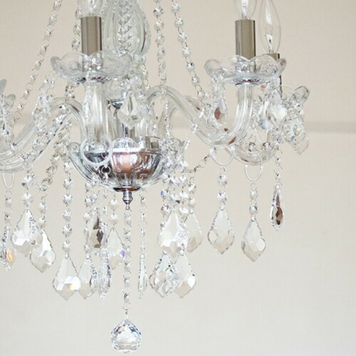 楽天市場】シャンデリア【Adria】アドリア6灯シャンデリア 天井照明  