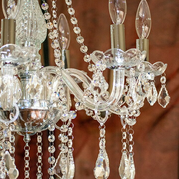 楽天市場】シャンデリア【Adria】アドリア6灯シャンデリア 天井照明  