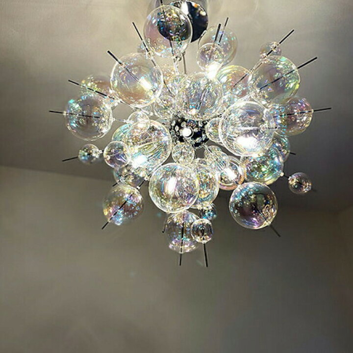 バブルシャンデリアミニ オーロラ 起た 