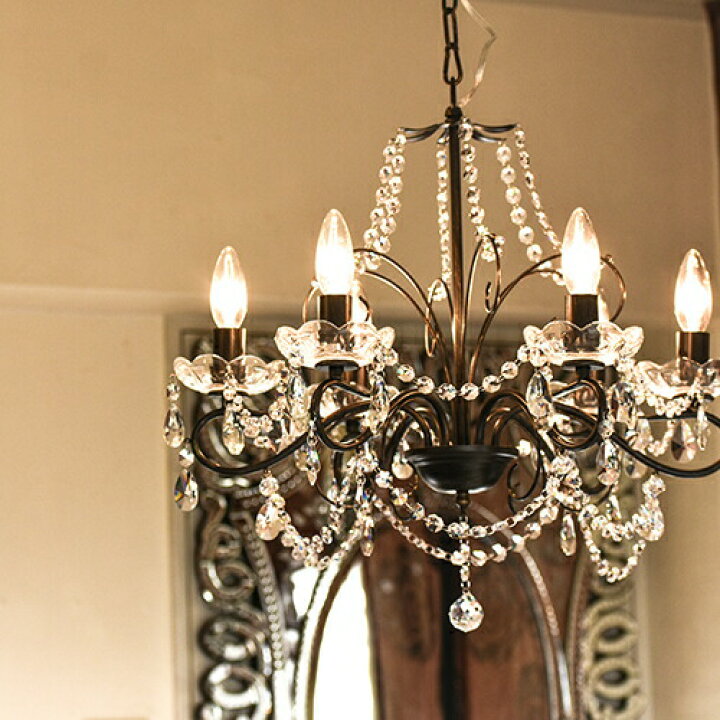 楽天市場】リュクセLuxaxe6灯シャンデリ アスフォー : Maison de lustre 