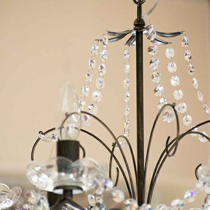 楽天市場】リュクセLuxaxe6灯シャンデリ アスフォー : Maison de lustre 