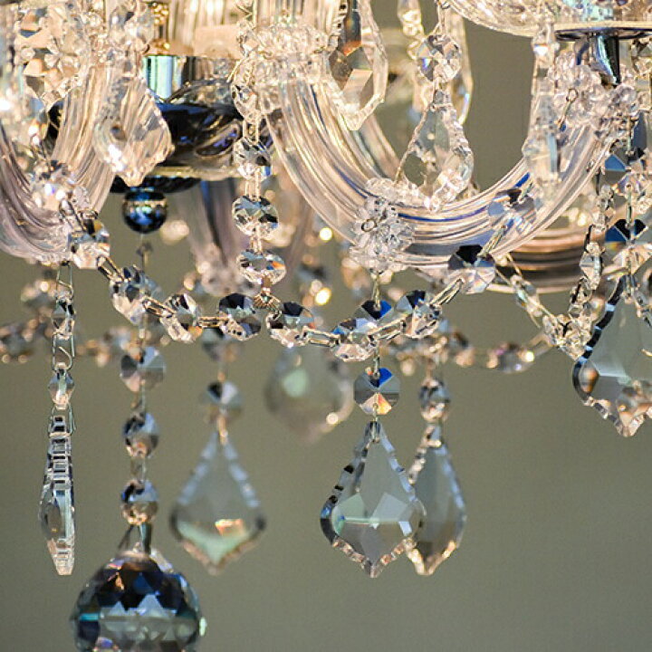 楽天市場】シャンデリア【シャルム】アスフォークリスタル使用  