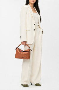 �����\ LOEWE ���G�x �p�Y���o�b�O �X���[���i�N���V�b�N�J�[�t�j �^�� SMALL PUZZLE TAN �����֐ō��� ���f�B�[�X �V�i ���K�i A510P60XAC 2530