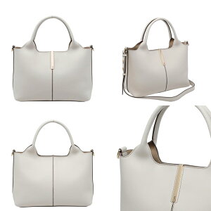 �����\ TOD'S �g�b�Y �X���[�� �V���b�s���O �o�b�O �z���C�g SMALL SHOPPING BAG �z���C�g �����֐ō��� ���f�B�[�X ���U�[ �V�i 26�N�t�ĐV�� XBWEBRA0200UBL1O92