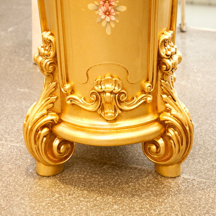 楽天市場】シリック 傘立て 円柱 ゴールド 直径37cm / SILIK  