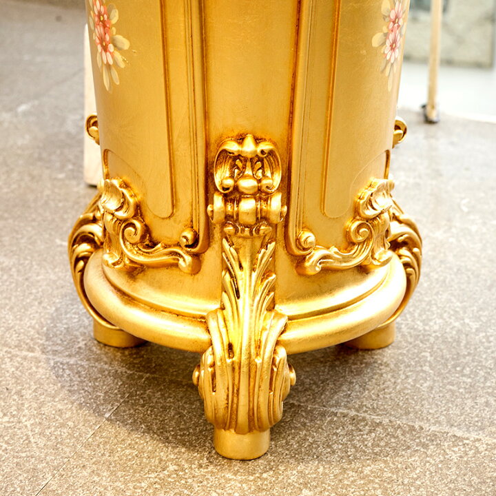 楽天市場】シリック 傘立て 円柱 ゴールド 直径37cm / SILIK 