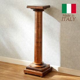 カパーニ CAPANNI コラム 高さ100cm / 台 置物 コラムチェスト 高級 おしゃれ アンティーク スタイル インテリア ロココ調 木製 イタリア製 輸入家具 ヨーロピアン