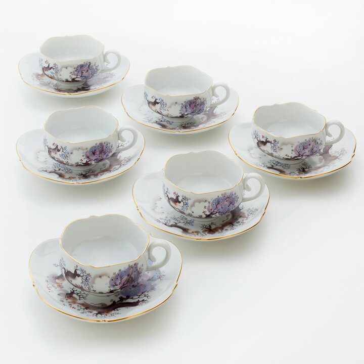 楽天市場】MEISSEN マイセン アーモンドの木 カップ&ソーサー 6客 