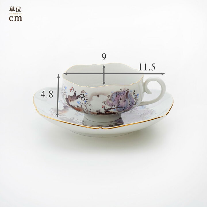 楽天市場】MEISSEN マイセン アーモンドの木 カップ&ソーサー 6客 