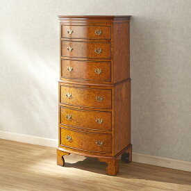 ジャンセン 6段チェスト 幅56cm/ JANSEN 輸入家具 クラシック アンティーク スタイル 猫脚