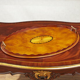 ジャンセン ティートレー 幅77cm/ JANSEN 輸入家具 クラシック アンティーク スタイル 猫脚