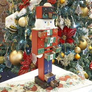 アドベントカレンダーBOX ナッツクラッカー / ハルモニア HM900036 HARMONIER クリスマス Xmas カレンダー インテリア ディスプレイ かわいい おもちゃ くるみ割り人形 *SS202402