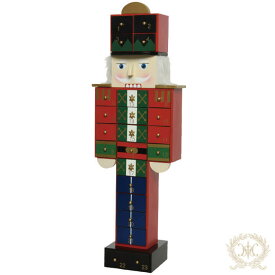 アドベントカレンダーBOX ナッツクラッカー / ハルモニア HM900036 HARMONIER クリスマス Xmas カレンダー インテリア ディスプレイ かわいい おもちゃ くるみ割り人形 *SS202402