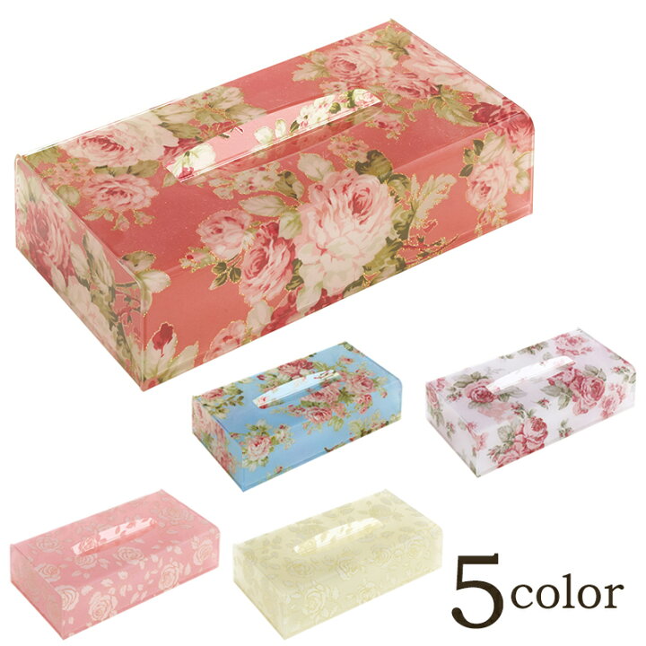 楽天市場 アクリル ティッシュボックス ティッシュbox ティッシュケース ティッシュ ティッシュペーパー キッチン 台所 リビング ダイニング 洗面所 バラ 薔薇 ローズ ローズ柄 花柄 雑貨 高級 おしゃれ エレガント 姫系 可愛い 大人可愛い ギフト プレゼント 輸入