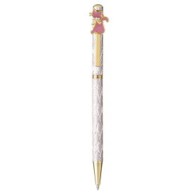 キラキラボールペン ネコ ピンク / ボールペン ツイスト式 文房具 ペン キラキラ かわいい おしゃれ 高見え 輸入雑貨 プレゼント ねこ 猫 キャット 65624