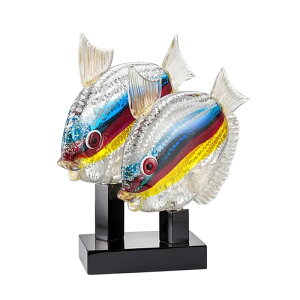 �C�^���A�� �U�l�b�e�B�� �J���t���␻�q�������y�A(���K���X���) ZV1178-BI / Zanetti Murano �󒍐��Y �u�� �I�u�W�F �����[�m �K���X �A���G��