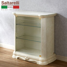 サルタレッリ アマルフィ ミュージック サイドボード アイボリー 幅79cm / 輸入家具 白家具 イタリア製 プリンセス 姫系 おしゃれ エレガント アンティーク クラシック saltarelli mobili