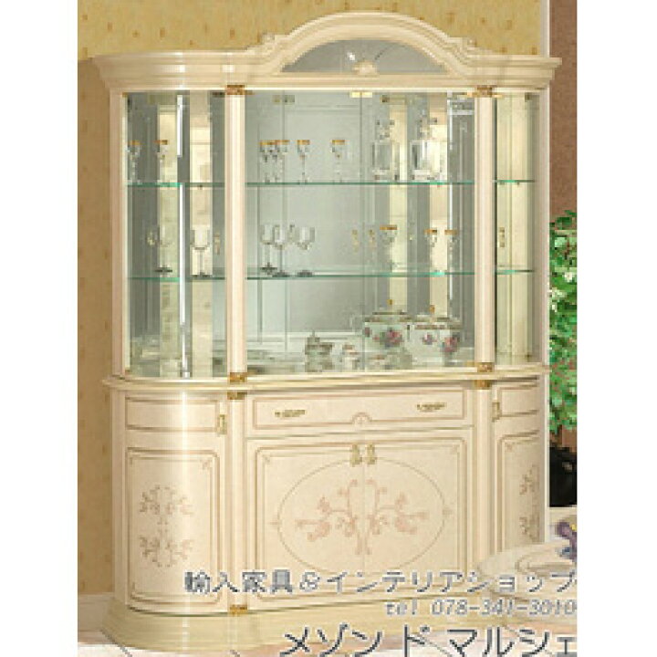 楽天市場】サルタレッリ フローレンス 4ドアキャビネット (食器棚 