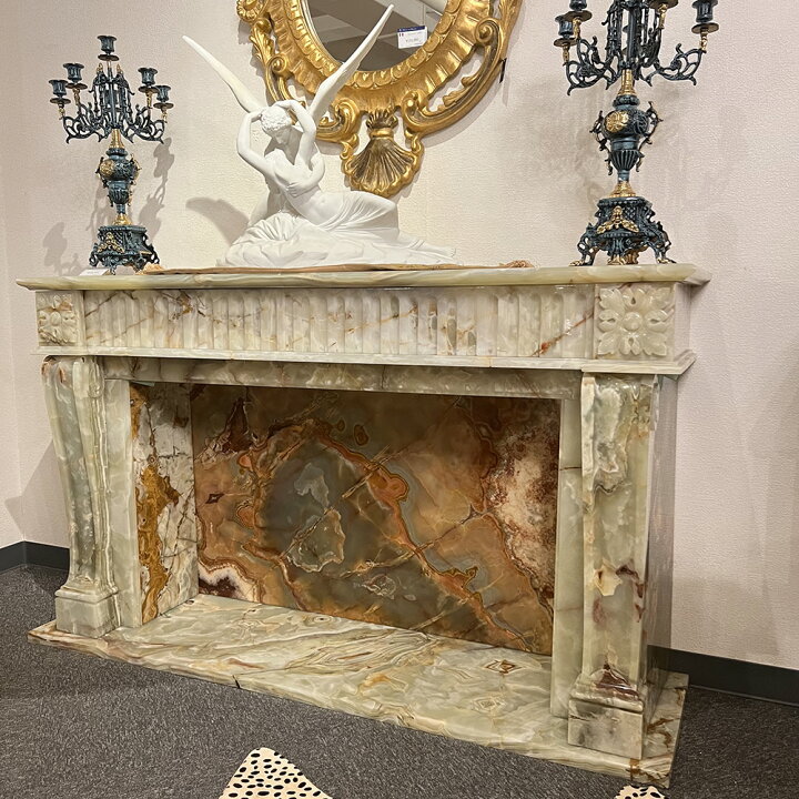 楽天市場】マントルピース オニキス 神戸本店にて展示販売中 / 輸入 