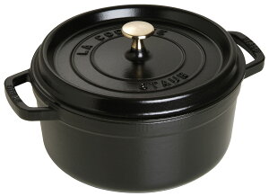 staub �X�g�E�u �u �s�R �R�R�b�g ���E���h �u���b�N 28cm �v ���� �z�[���[ �� IH�Ή� �y���{���K�̔��i�z La Cocotte Round 40500-281